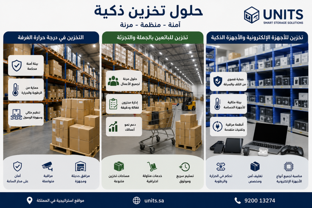 التخزين في درجة حرارة الغرفة: الحماية المثلى للمنتجات الحساسة